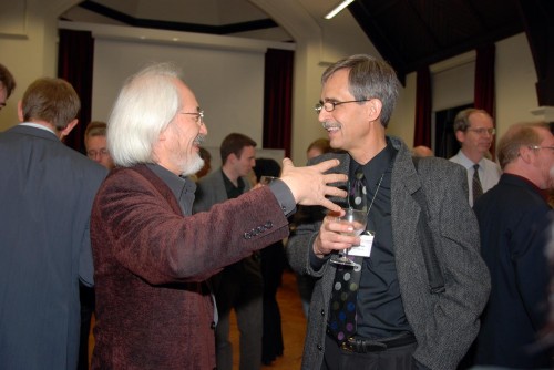 Masaaki Suzuki & Mel Unger at Bach Conference